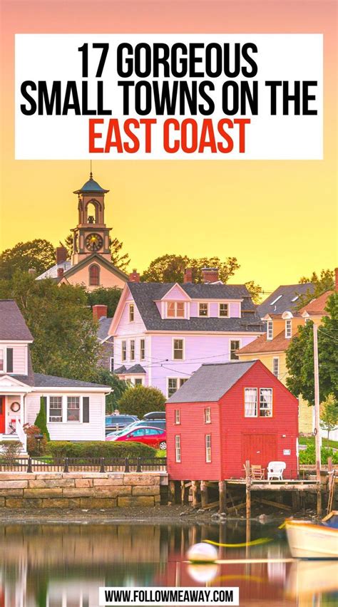 east coast towns|17 Cutest Small Towns On The East Coast USA .